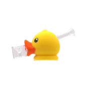 Rubber Duck Tubo di Vetro-silicio