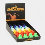 Smokring - Cigarette porte-joint en silicone (32pcs/présentoir)