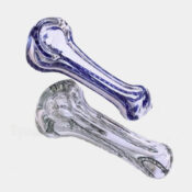 Pipe en verre blanche elephant elegante