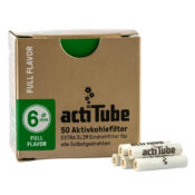 ActiTube Gold Extra Slim Filtres 6mm (10pcs/présentoir)