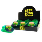 Best Buds Grinders Plastique AK47 3 Parties - 50mm (12pcs/présentoir)