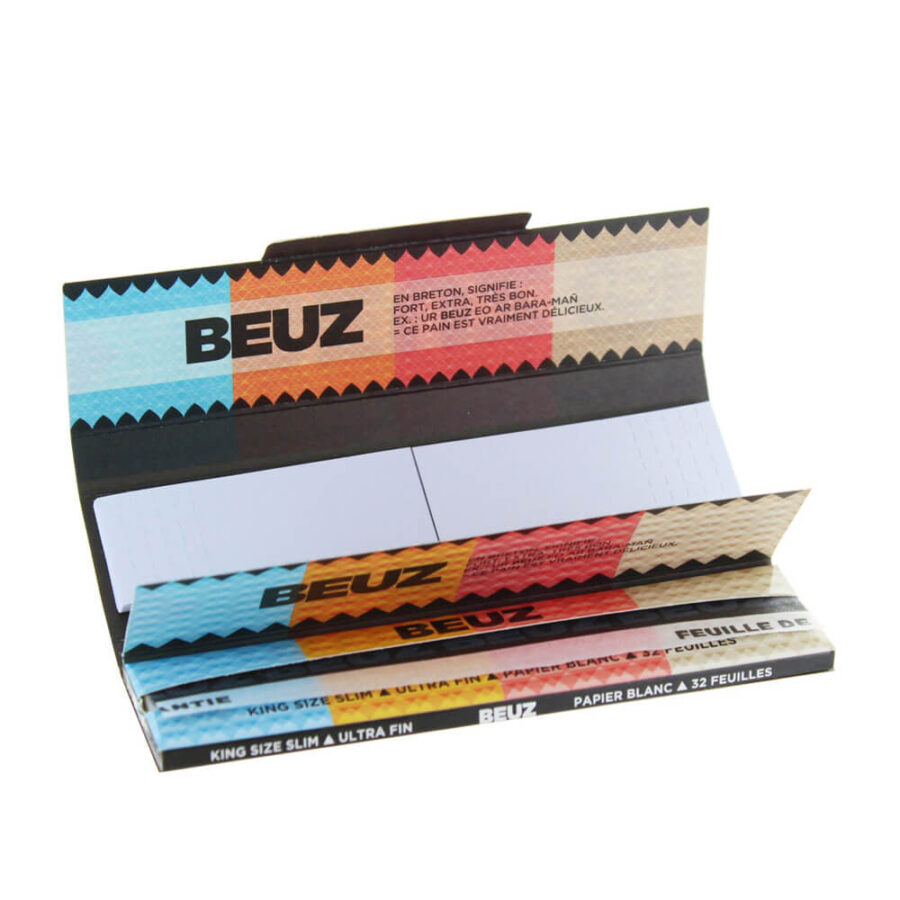 Beuz KS lim Rolling Papiers à Rouler avec Filtres (24pcs/présentoir)
