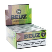 Beuz KS lim Unbleached Papiers à Rouler avec Filtres (24pcs/présentoir)
