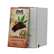 Cannabis graines de chanvre au chocolat noir 70% et chocolat noisette (15pcs/présentoir)