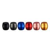 Champ High Egg Grinder Aluminium Couleurs Mélangées 40mm - 4 Parties (6pcs/présentoir)