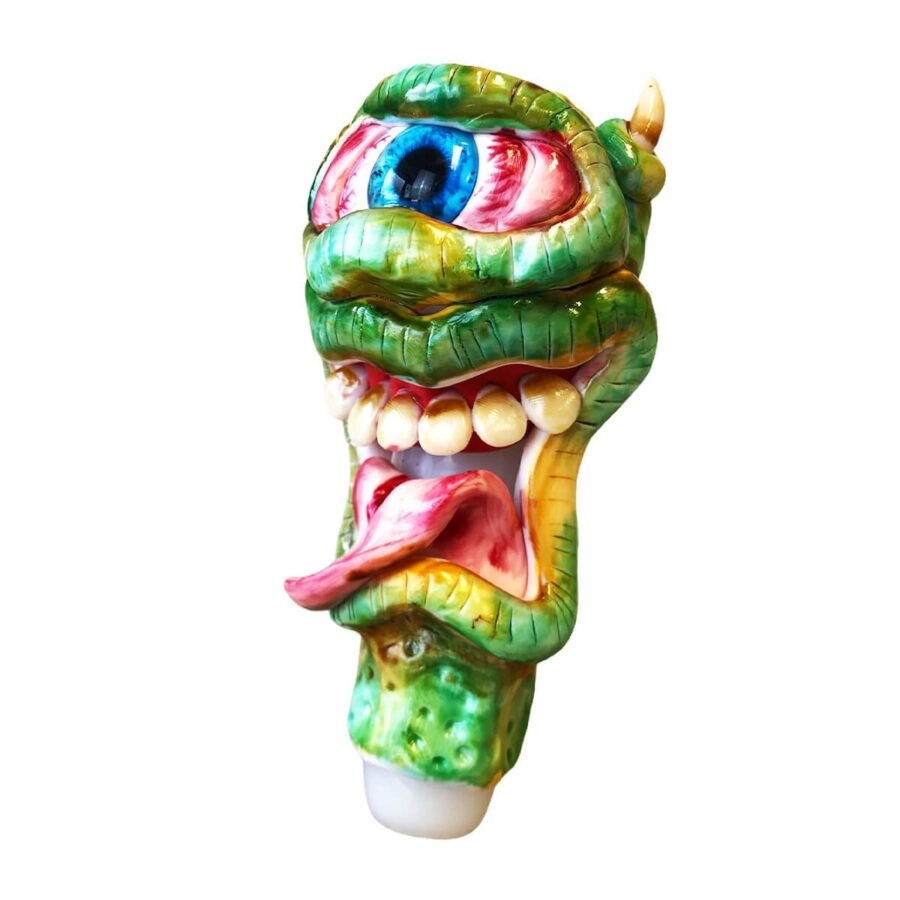 Deviated Lizard Pipe en Verre Monster Edition 15cm