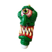 Exhausted Pickle Pipe en Verre Monster Edition 15cm