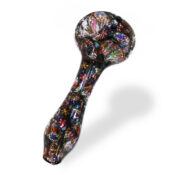 Colorful Mexican Skulls Pipe en Verre