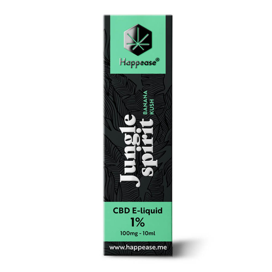 Happease CBD E-Liquide Jungle Spirit 1% - 100mg (10ml)