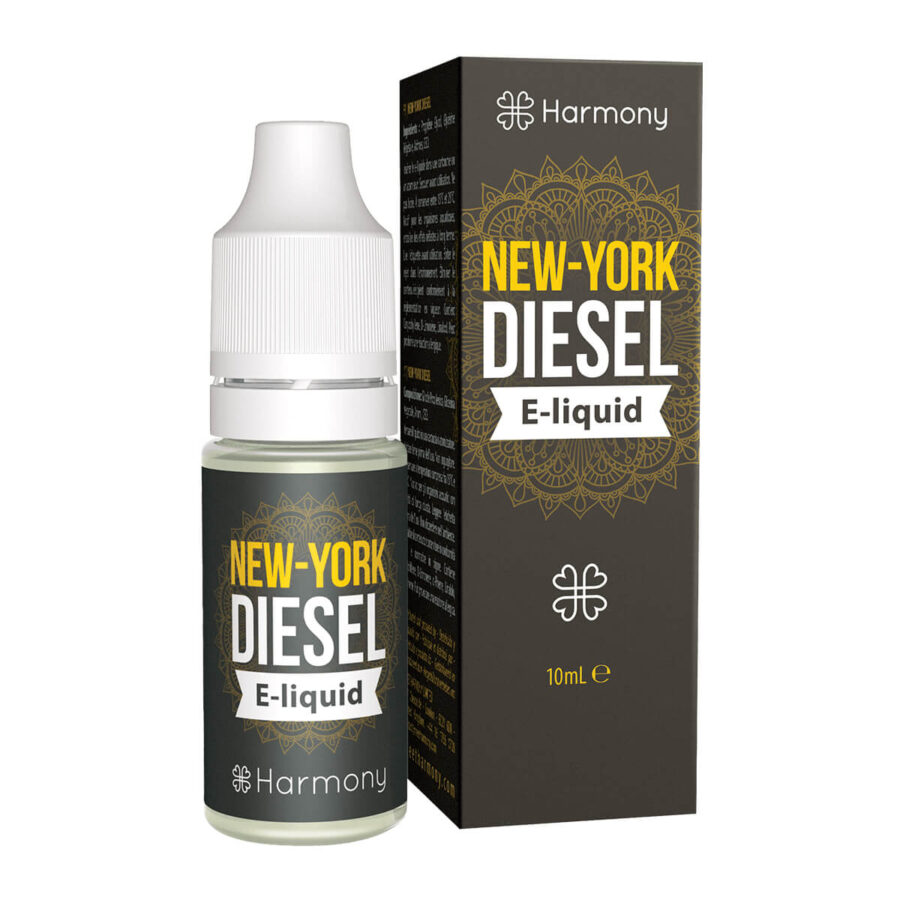 Harmony E-Liquide New-York Diesel 600mg CBD (10ml)