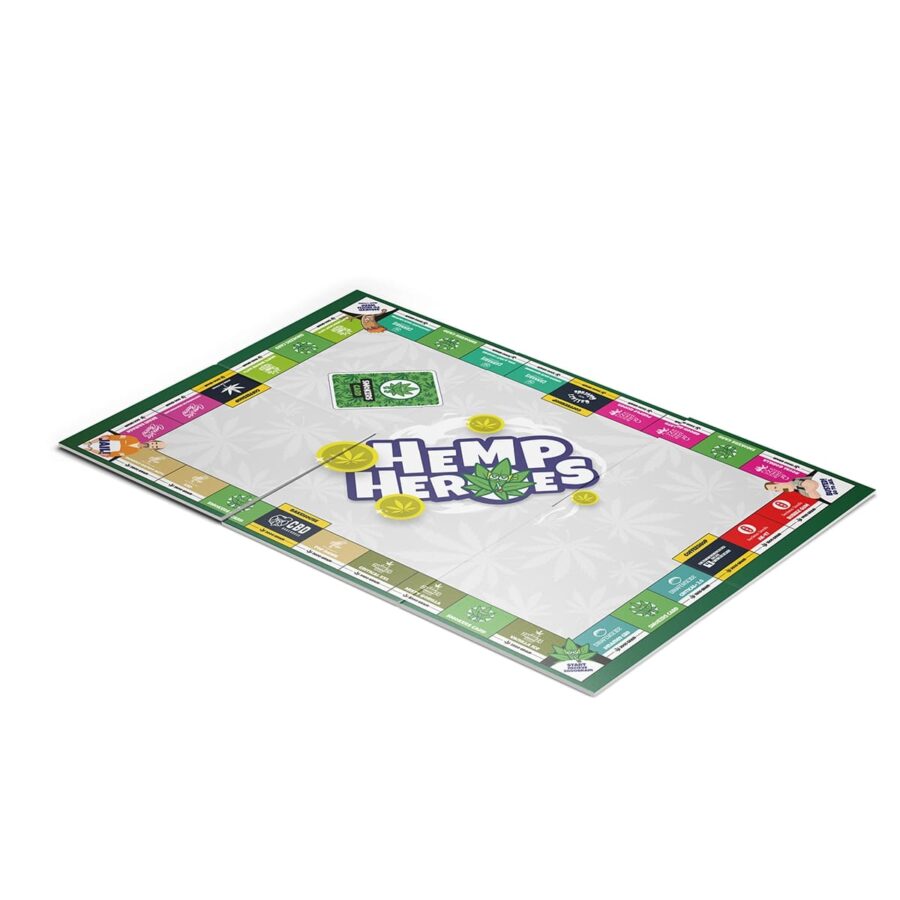 Hemp Heroes Cannabis Jeu de Plateau 2-6 Jouers