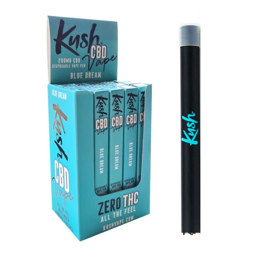 Kush CBD Vape Blue Dream 40% CBD Stylo Vape Jetable (20pcs/présentoir)