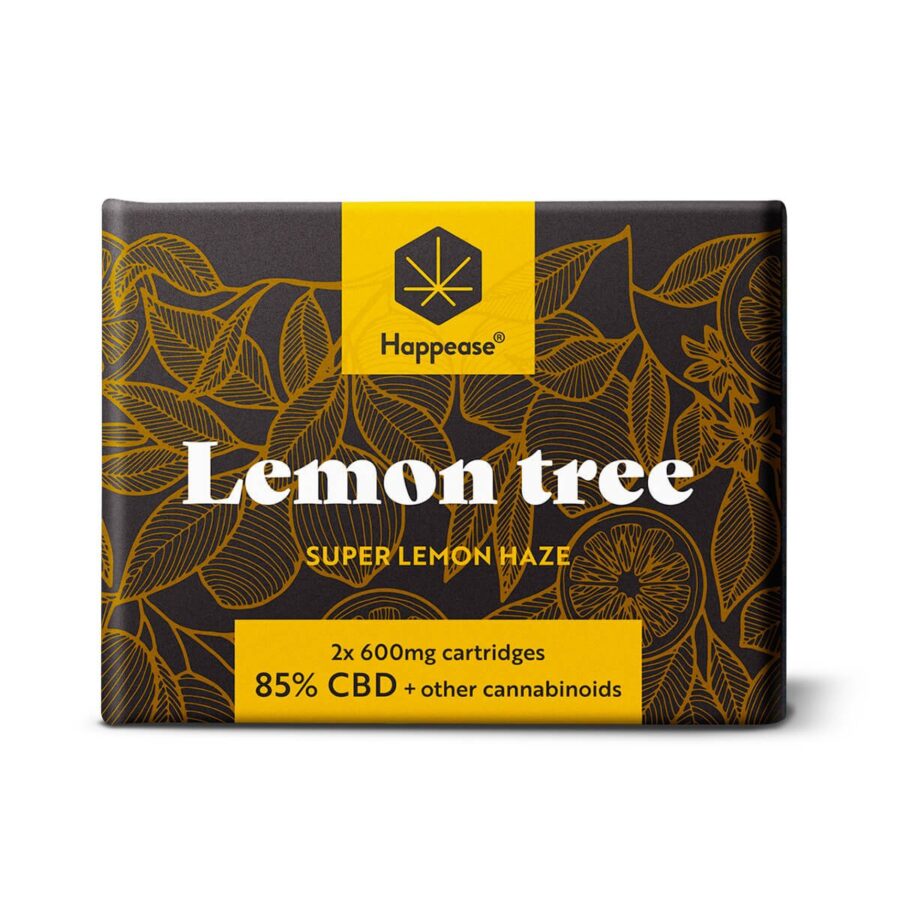 Happease Lemon Tree 85% CBD Cartouches (2pcs/paquet)