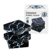 Champ High Marble Square Grinder Métal 50mm - 4 Parties