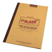 RAW Rawlbook 480 Filtres Naturels Non-Rafinés dans un Livre
