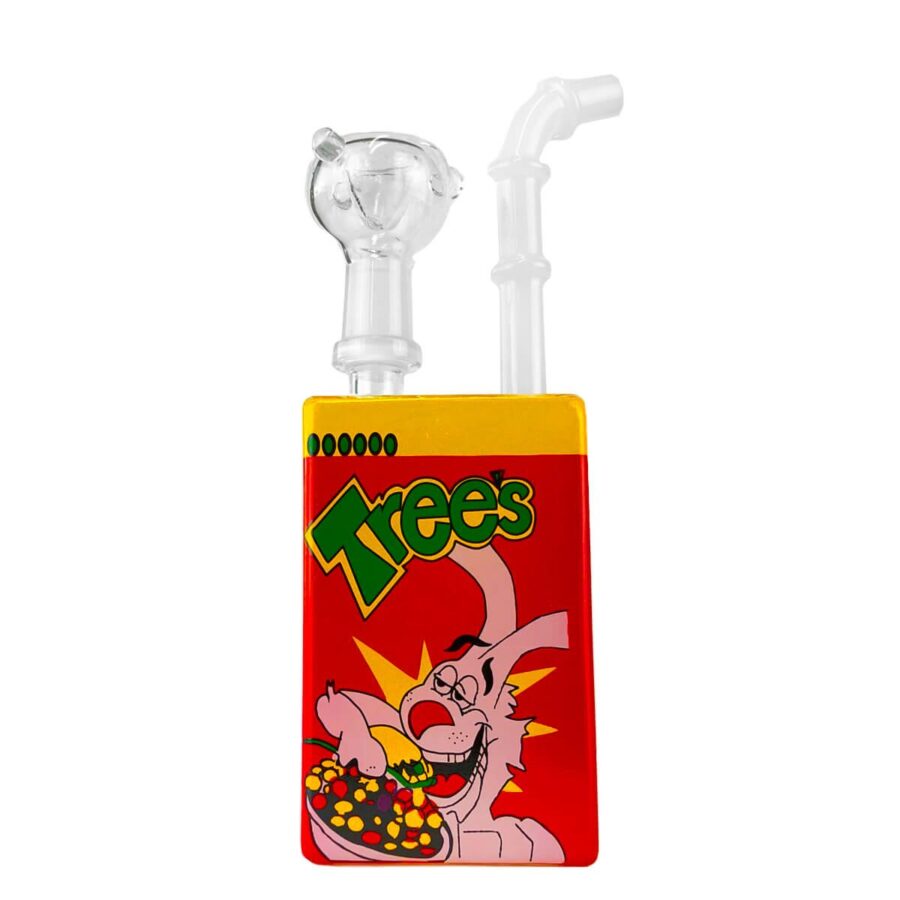 Juice Bong en Verre Cartoon Rabbit Breakfast 19cm