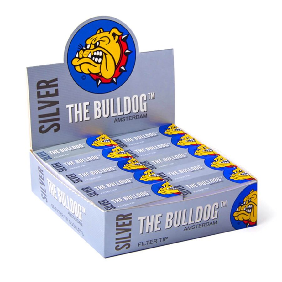 The Bulldog Original Silver Filtres (50pcs/présentoir)