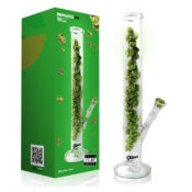 Ogeez Bong en verre 35cm EN Forme de Cannabis (100g)