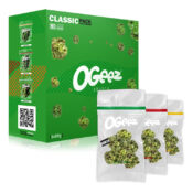 Ogeez Paquet Classique Chocolat en Forme Cannabis (3x50g)