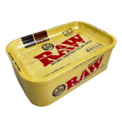 RAW Munchies Box Plateau en métal avec boîte de rangement