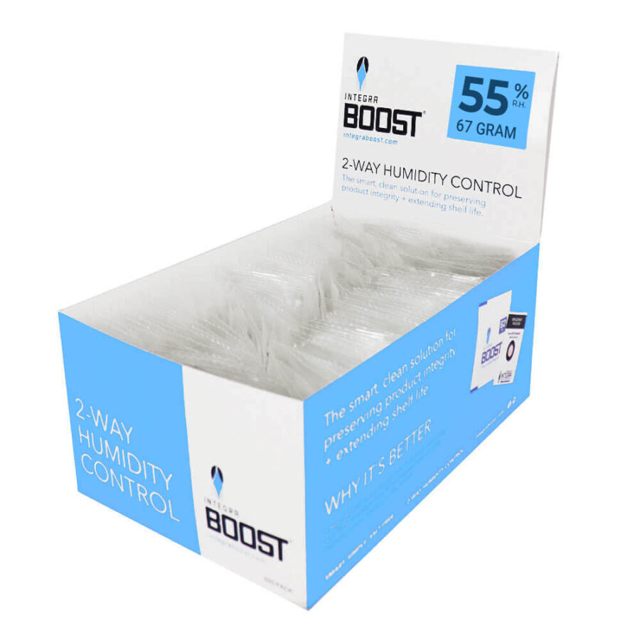 Integra Boost Contrôle de l'Humidité 55% RH - 67 grammes (24pcs/présentoir)