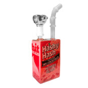 Hashy Hash Juice Bong en verre 19cm