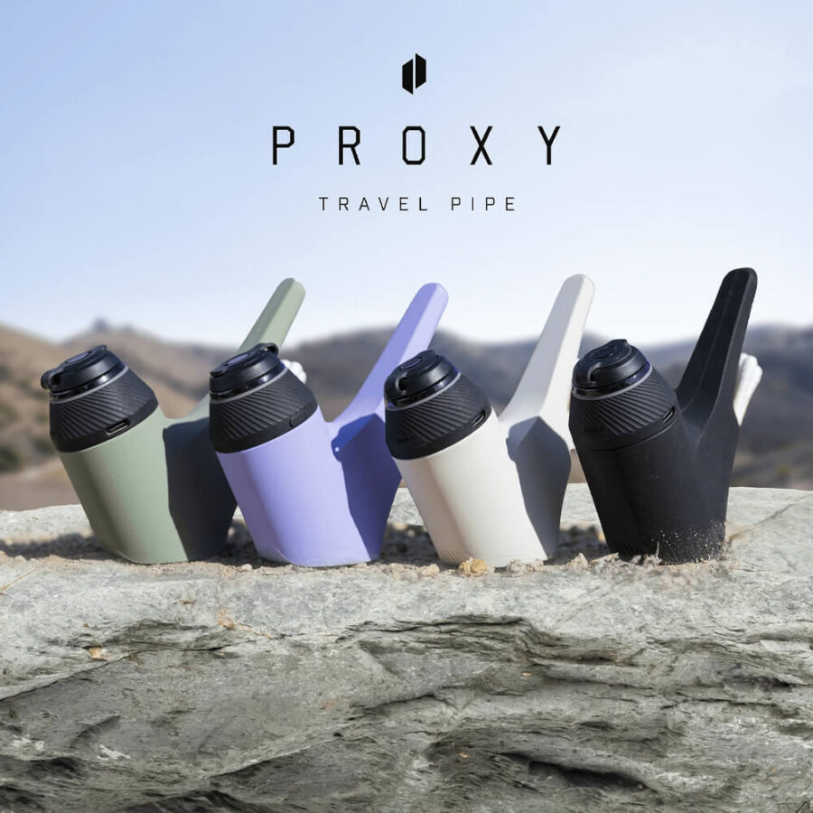 Puffco Proxy Silicone Pipe Travel Cover Violet