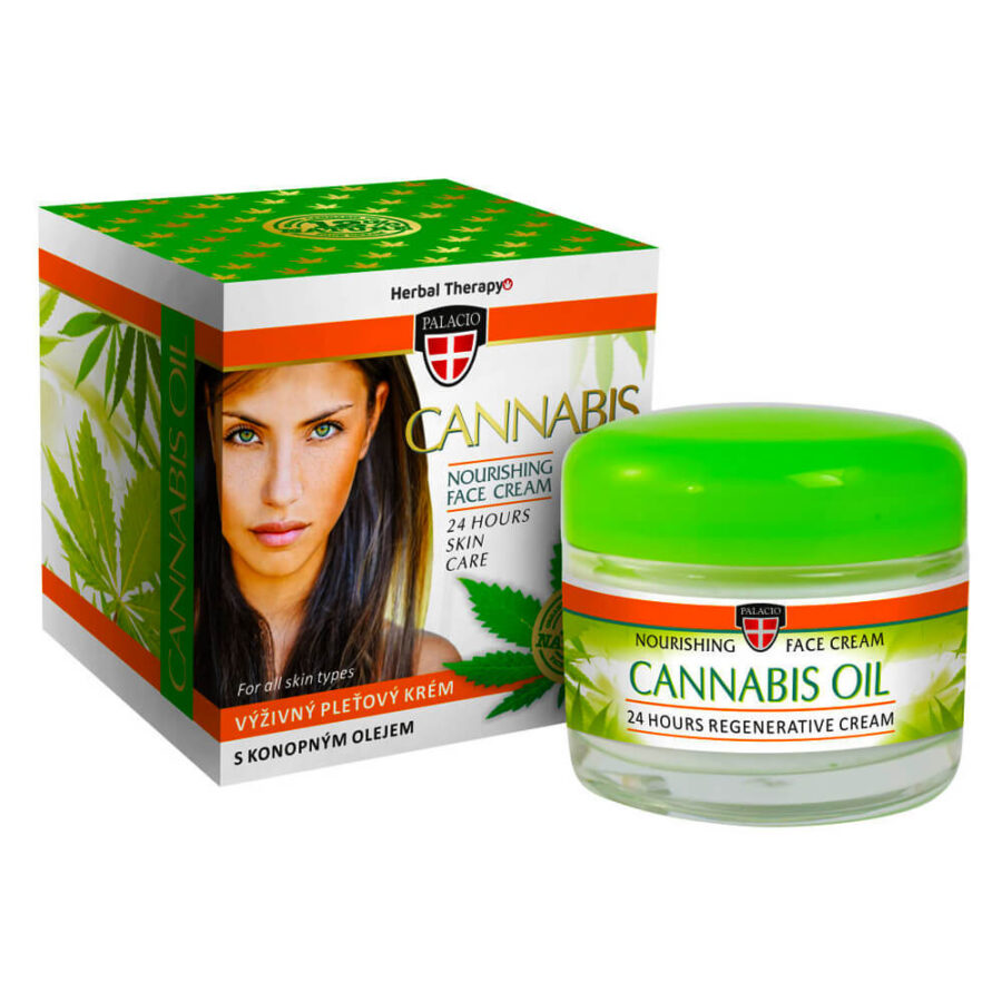 Palacio Cannabis Crème Nourrissante Visage (50ml)