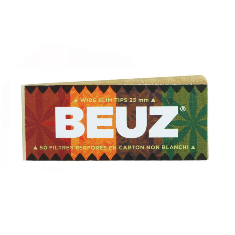 Beuz Filtres Larges Non Blanchis (40 pièces/présentoir)