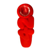 420 Pipe Silicone Rouge 10cm