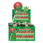 Dr. Greenlove Cannabis Sucettes Watermelon Punch (70pcs/présentoir)