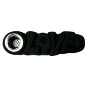 Love Pipe Silicone Noir 12cm