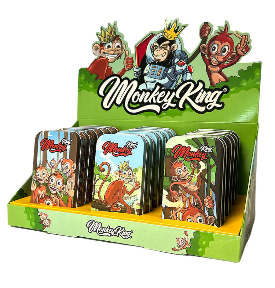 Monkey King Tin Metal Box Édition Wild (18pcs/présentoir)