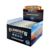 Elements Connoisseur Kingsize Slim Papiers à Rouler + Filtres (24pcs/présentoir)