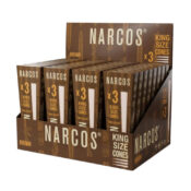 Narcos Cônes King Size Édition Marron 109 mm (32pcs/Présentoir)