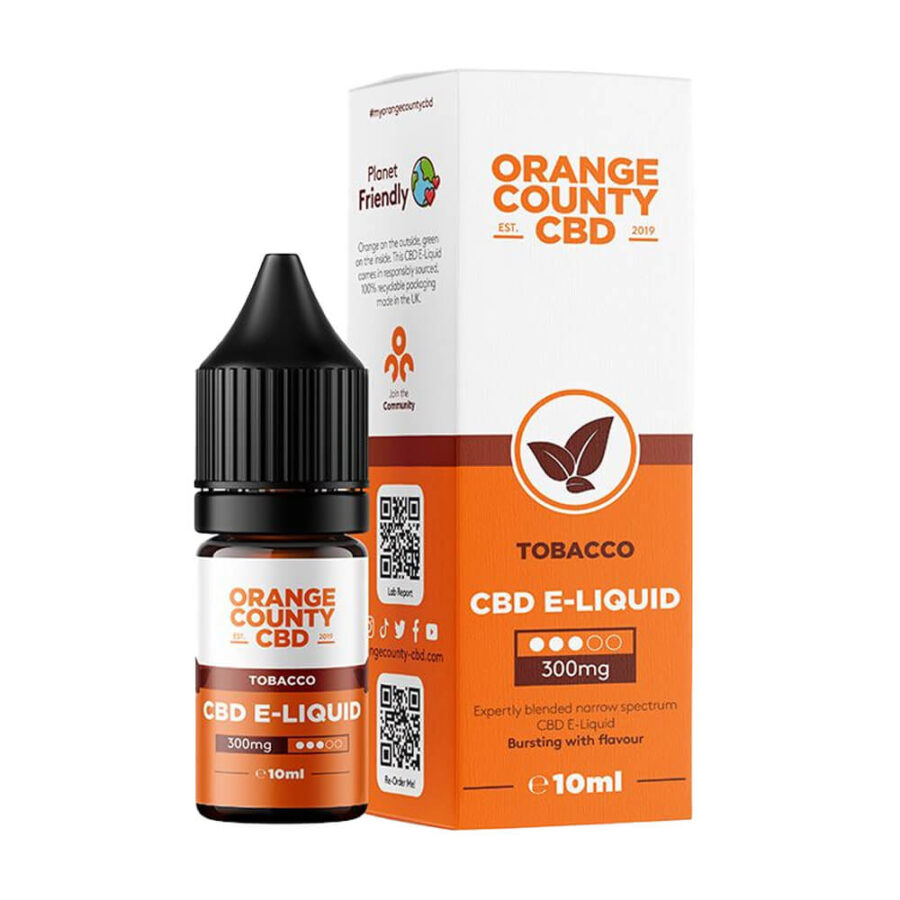 Orange County CBD E-Liquide Tobacco
