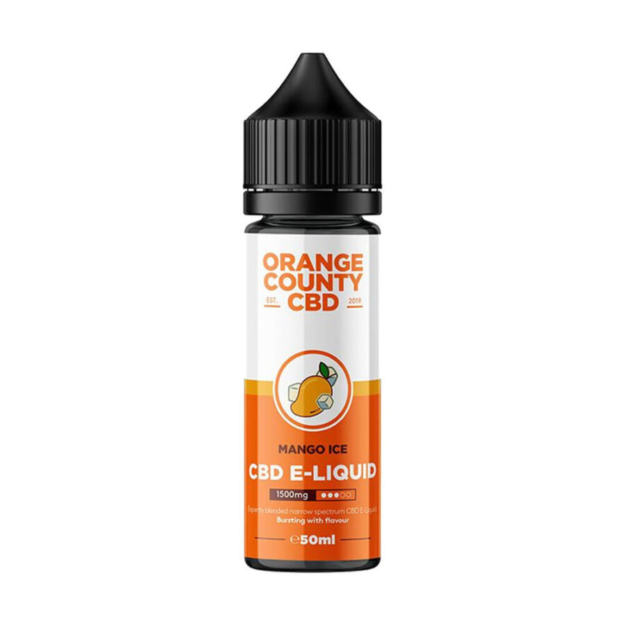 Orange County CBD E-Liquide Mango Ice