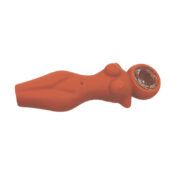 Pipe en Silicone Corps Nu Bronzé 12cm