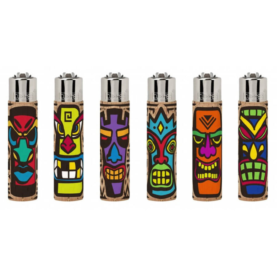 Clipper Cork Briquets Angry Tikis (30pcs/présentoir)