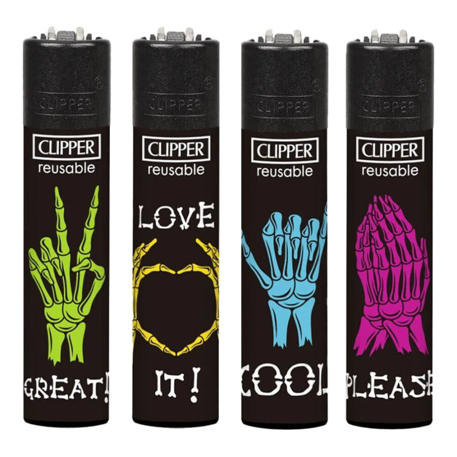 Clipper Briquets Bone Hands (24pcs/présentoir)