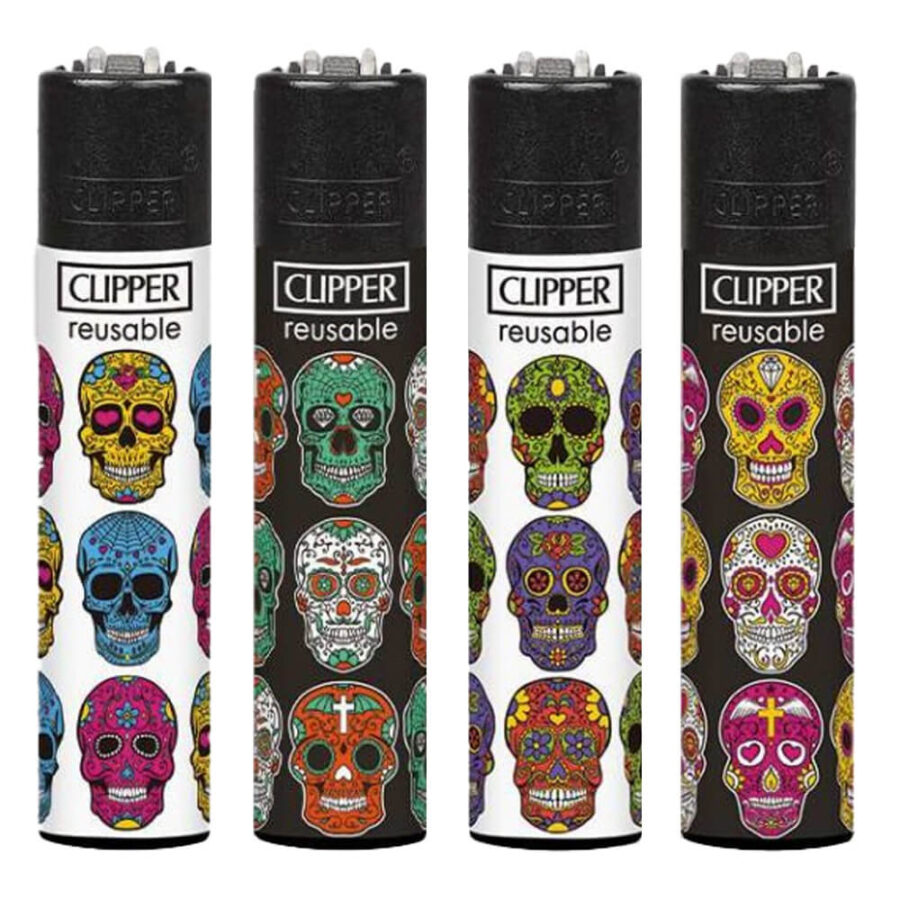 Clipper Briquets Triple Skull (24pcs/présentoir)