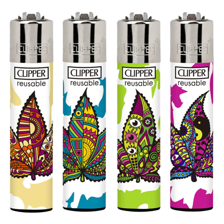 Clipper Briquets Trippy Leaves 1 (24pcs/présentoir)