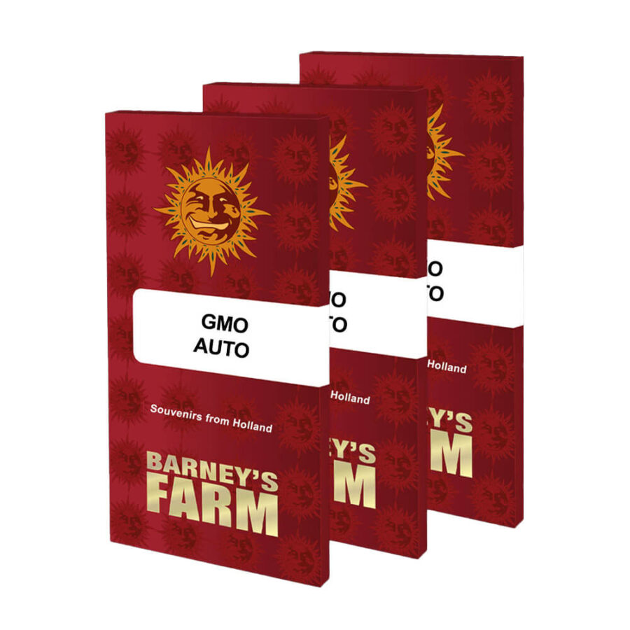 Barney's Farm GMO Auto graines de cannabis autofloraison (paquet de 3 graines)