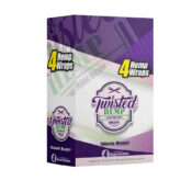 Twisted Hemp Blunt en Chanvre Grape Burst (15paquets/présentoir)