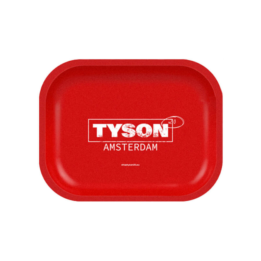 Tyson 2.0 Plateau à Rouler Moyen en Métal Tyson Amsterdam 27.5 x 17.5cm