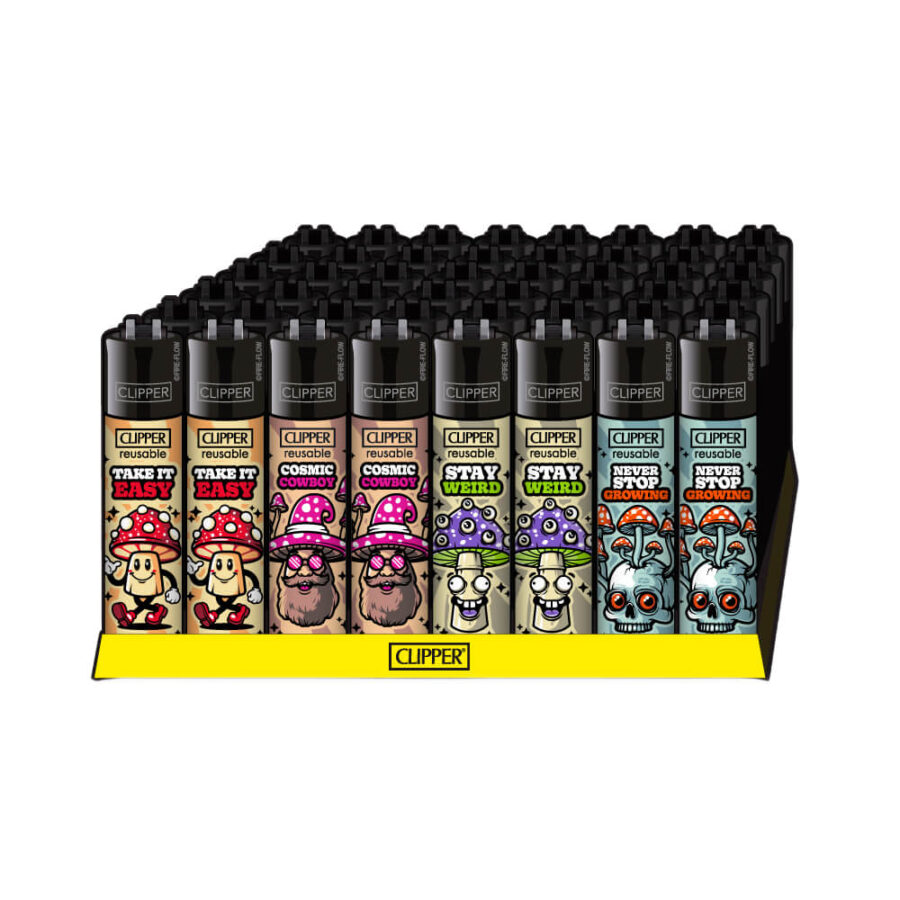 Clipper Classic Shrooms #12 (48pcs/présentoir)