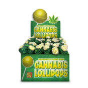 The Hempy Lab Cannabis Sucettes Lemon Haze (70pcs/présentoir)