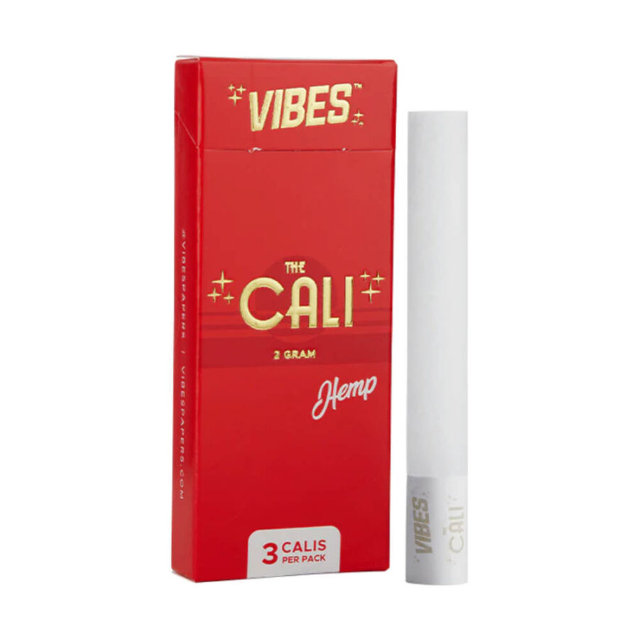 VIBES The Cali Cônes 2g Hemp 3-Pack (8pcs/présentoir)