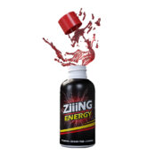 Ziiing Energy Boisson Fruit Punch 150mg caféine et Mélange de Vitamines B (12pcs/présentoir)