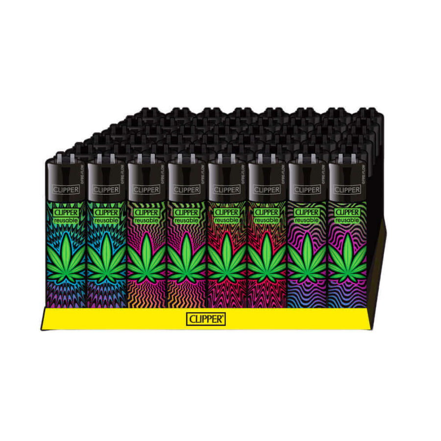 Clipper Classic Trippy Leaves (48pcs/présentoir)